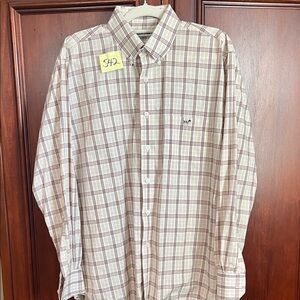 Southern Point Co. Plaid Button-Down Shirt Size Large